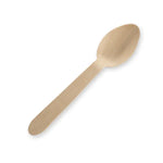 Pack 100pcs Wooden Teaspoon