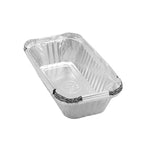 1 Pack 6 pcs Foil Trays & Lids 20x11x5cm
