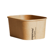 1000ml Kraft Rectangular Container
