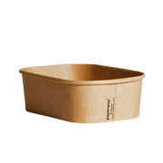 650ml Kraft Rectangular Container