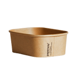 750ml Kraft Rectangular Container