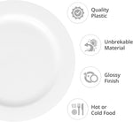 Pack 50pcs Large Oval (210x300mm) Reusable Plates