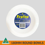 Pack 50pcs 7″ (180mm) Reusable Bowls