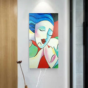 Minimalism Framed Art Canvas Oil Painting Pure Hand Painted Home Decor