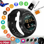 Waterproof Y1 Smart Watch SIM Camera Wristwatch for iPhone Samsung Android Phone
