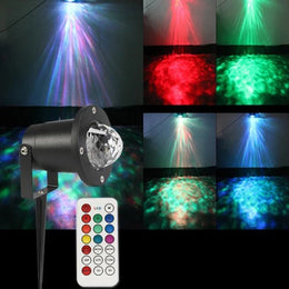 Xmas LED RGB Stage Effect Light Lighting Disco Party DJ Lamp Laser KTV Projector