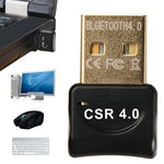 Mini Wireless CSR4.0 Bluetooth USB Adapter Receiver FOR Windows XP/vista/8/10