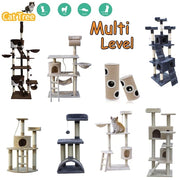 Multi Level Cat Tree Scratching Post Scratcher Pole Gym Toy House Furniture