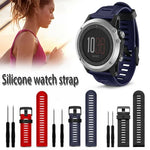 Replacement Wrist Band Silicone Watch Band Strap for Garmin Fenix 3 / Fenix3 HR