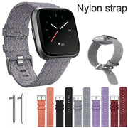 Replacement Band For Fitbit Versa Fabric Luxury Watch Sports Strap Wristband