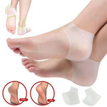 2PCS Silicone Gel Heel Socks Cracked Foot Skin Care Protector Sleeve Pain Relief