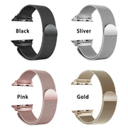 Milanese Magnetic Stainless Steel Strap Band For Apple Watch Series 4/3 /2 /1
